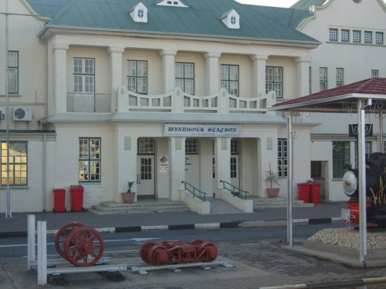 Der Bahnhof in Windhoek